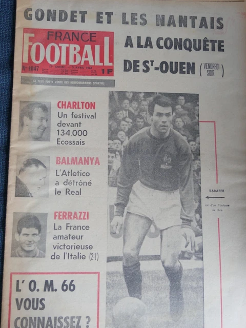 France Football Officiel FFF N°2116 – 15 Mai 1987 – Quarts De Finale Coupe De France