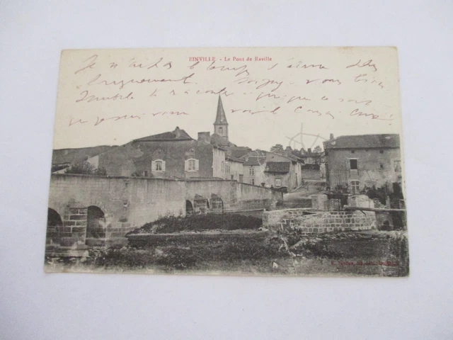 Cpa Murth Et Moselle 54 Einville Le Pont De Raville