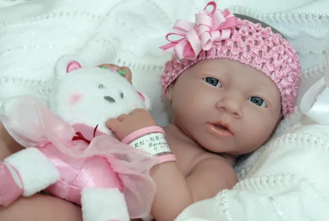 NEW~ Original Precious Preemie Berenguer La Newborn Doll + Extras 3