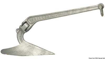 Lewmar 01.111.03 Ancre Lewmar Lfx 3,2kg Osculati 