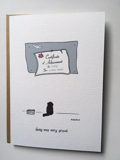 Handmade Dasy Card Wth A Heartfelt Message