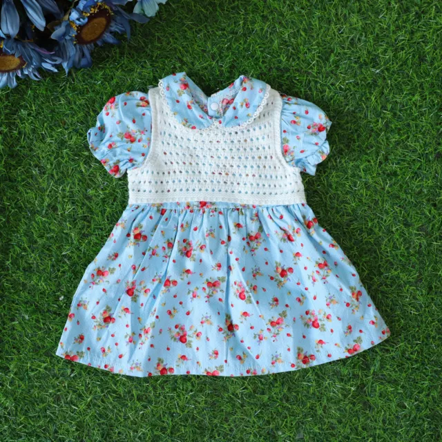 50-55CM Reborn Puppe Kleidung Mädchen Toddler Kleinkind Baby Kleid Geschenk DE