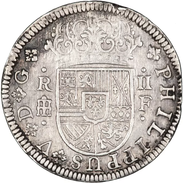 Spain 1721 2 Reales NICE VF+