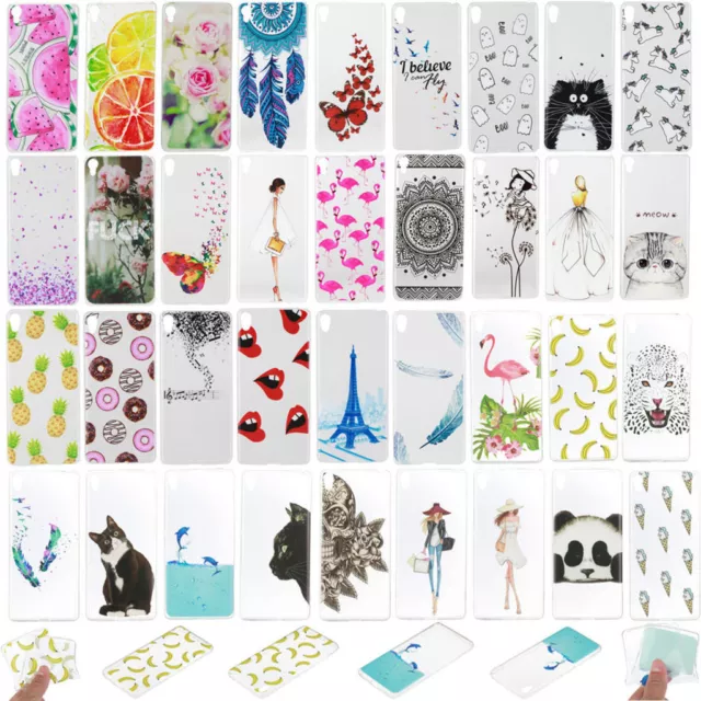 New Slim Clear Soft Silicone TPU Rubber Back Case Cover For Huawei P8 P9 P10