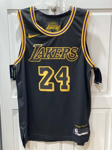 Nike Kobe Bryant Lakers Edition Jersey Black Mamba #8, #24 Limited