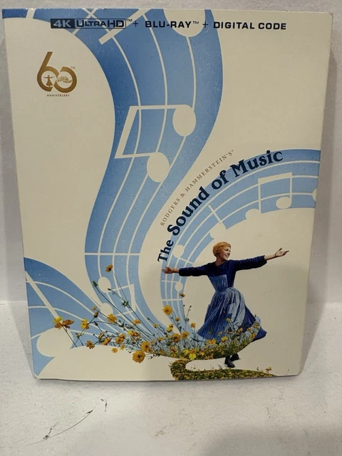 THE SOUND OF MUSIC 60TH ANNIVERSARY (4K Ultra HD + Blu-Ray + Digital ...