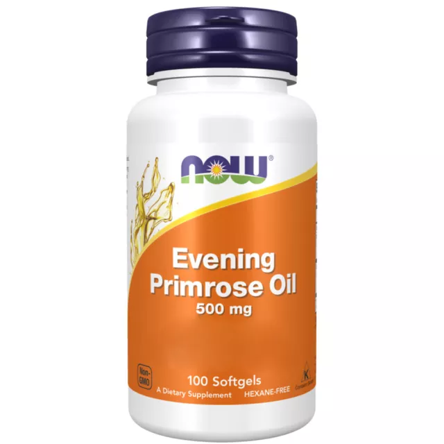 Now Foods, Evening Primrose Oil, 500mg,100 Weichkapseln- Blitzversand