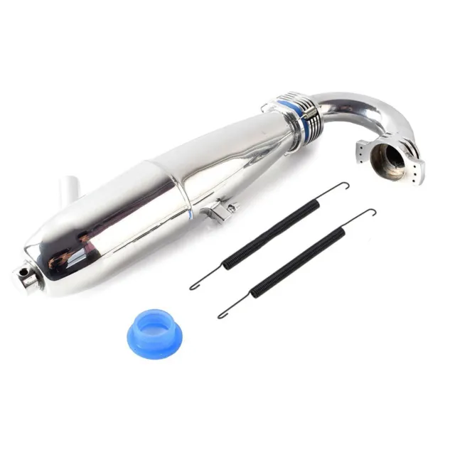 Metal Exhaust Pipe Kit for HPI HSP Redcat SH GO 21/28 Engine 1/8 Nitro RC Car