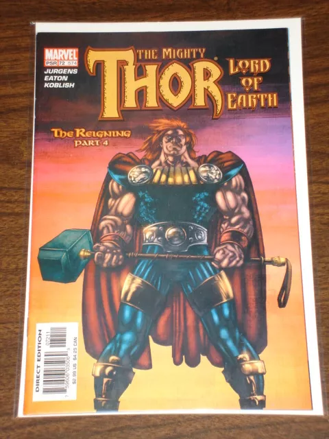 Thor #72 Vol2 The Mighty Marvel Comics February 2004