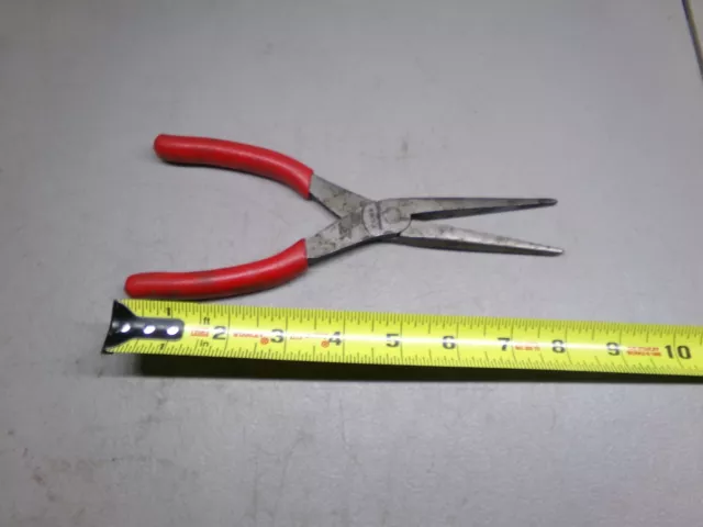 Snap-On 97Acf-2 (Red) 9" Talon Grip Needle Nose Pliers