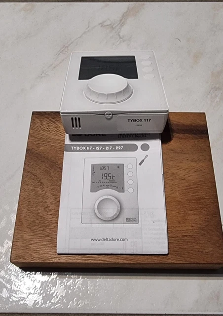 [TYBOX 117] -DELTA DORE- Thermostat d'ambiance programmable filaire à