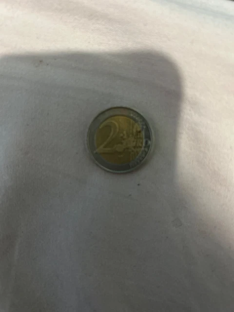  pièce de 2 euros rare Beatrix Koningin Der Nederlanden 2001 en bon état,