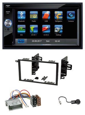 Blaupunkt Bluetooth USB AUX 2din mp3 SD AUTORADIO per FIAT DUCATO CITROEN JUMPER 