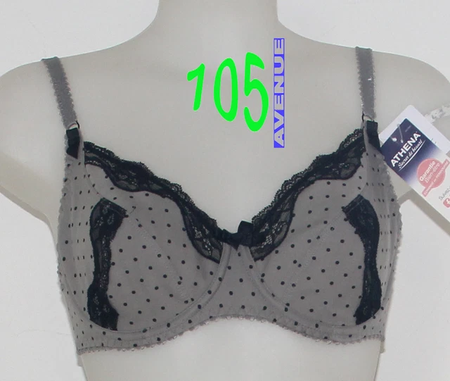 Soutien-gorge à Armatures Assia Aphrodite Neuf - Tailles 90C/95C/95D, Rouge Floral