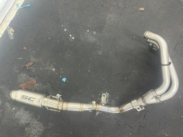 Yamaha r6 13s/2co End Can Decat Header System Exhaust