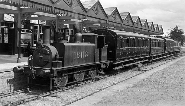 1926 Train LONDON, MIDLAND & Scottish Railway 0-6-0T Steam Locomotive 1926 OLD ...