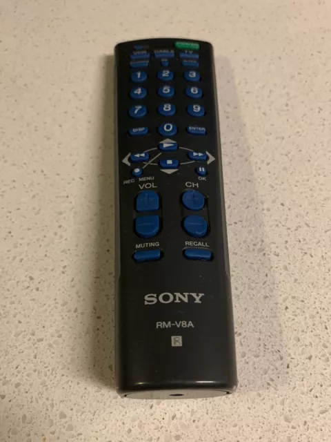 Sony RM-V8A Remote Control, VCR/Cable/TV-FREE SHIPPING