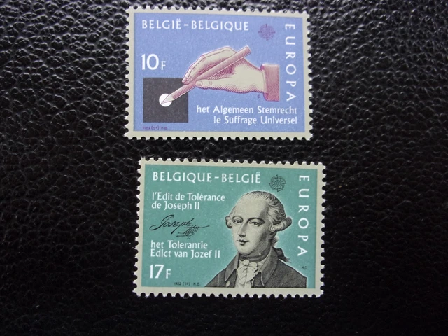 BELGIQUE - timbre yvert/tellier n° 2048 2049 n** MNH (CYN42) (Z)