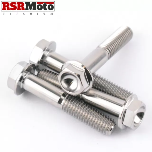 Honda RVF400 VFR400 VFR800 VTR1000 SP1 Titanium Fork Axle Pinch Bolts 3