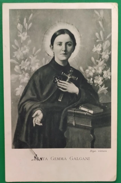 Rarissima Cartolina , SANTA GEMMA GALGANI