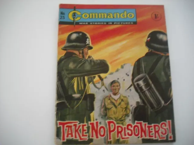 Commando war Comic   No 25 VG