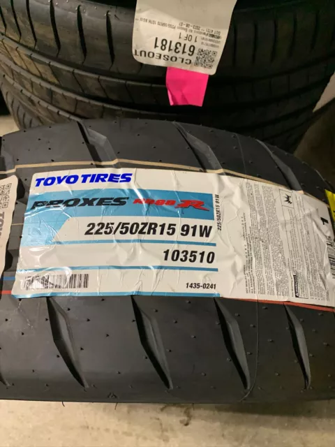 Toyo Proxes R888R 225/50ZR15 91W Tire