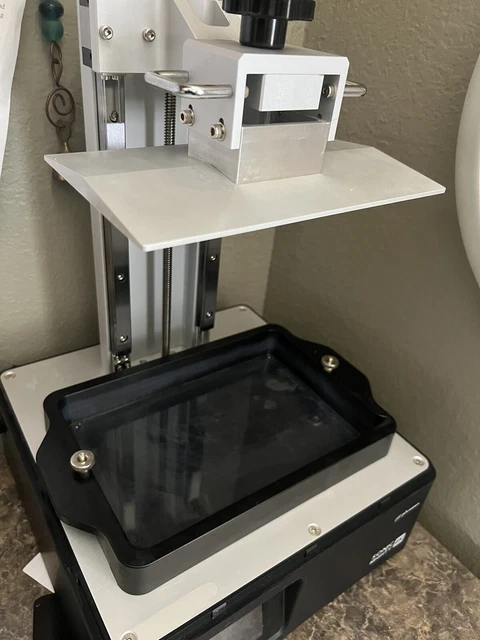 Resin 3D Printer Setup. Printer, Cleaner, Curing Machine, Resin Included
