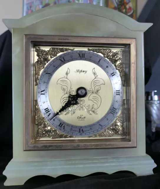 Elliott Boudior Onyx Clock