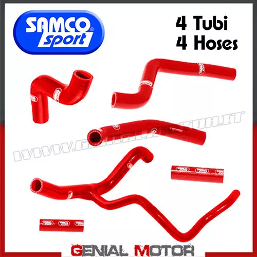 Kit Radiator Hoses Samco Bmw-2Re Red Bmw S 1000 Rr 2009 > 2018