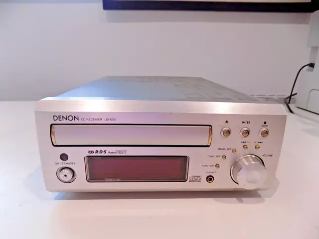 Denon UD-M30 CD COMPACT DISC Receiver silber original getestet funktioniert