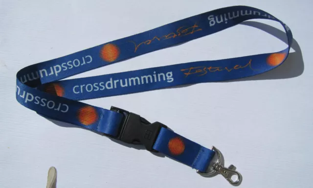 Crossdrumming Festival Schlüsselband Lanyard NEU (A46)