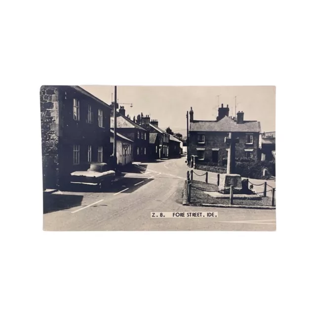 War Memorial, Fore Street, Ide, Devon; c1965, Postcard