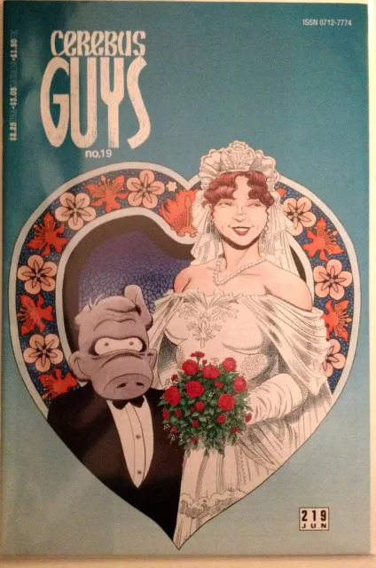 Cerebus #219 VF+/NM- 1st Print Free UK P&P Aardvark-Vanaheim Comics