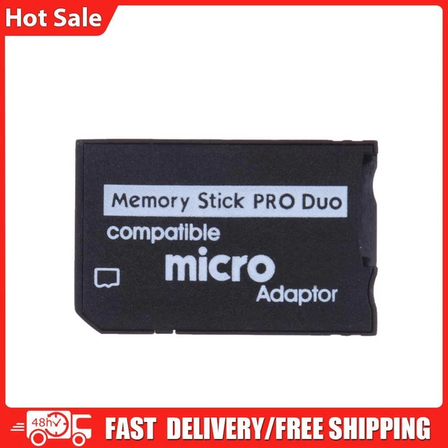 TF To MS Card Memory Card Adapter Plug and Play Memory Stick Adapter for Pro Duo