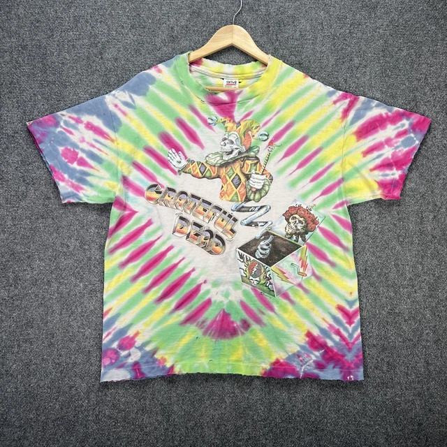 Grateful Dead Dancing Bears Tie Dye Long Sleeve Shirt, Bears In The Woods | Jerry Bear, Peace, Rainbow, Unisex - Foto 6