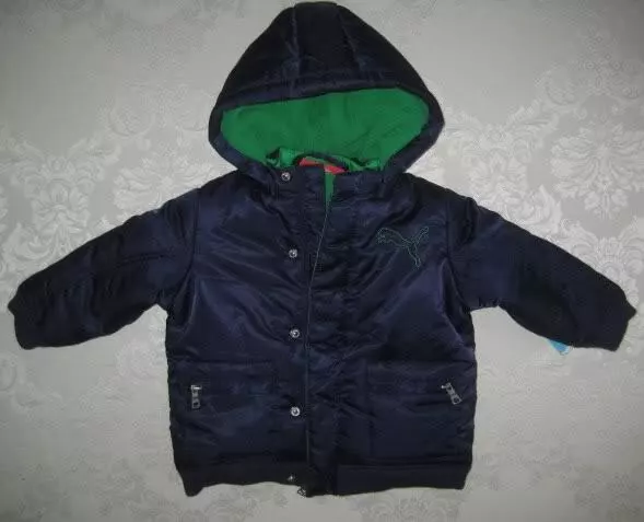 Puma baby boy hooded winter jacket Sz 18M NOWT