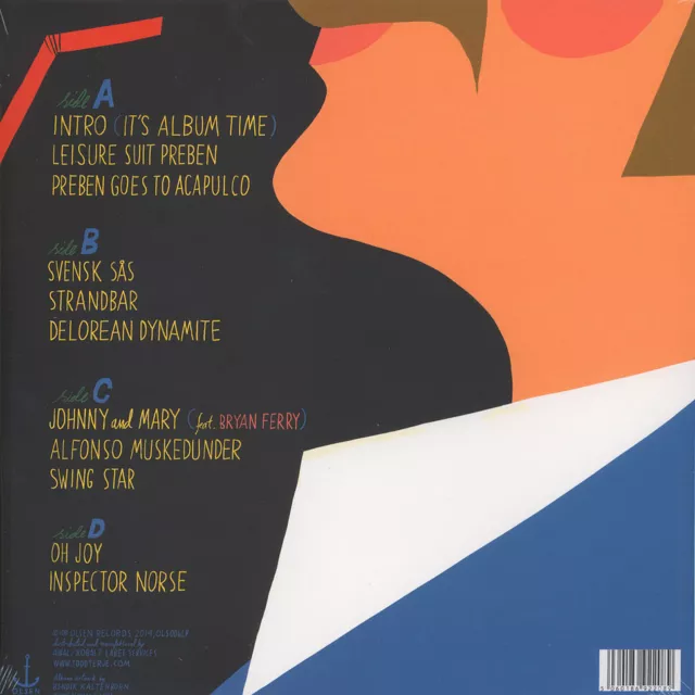 Todd Terje - It's Album Time (Vinyl 2LP - 2014 - UK - Original) 2