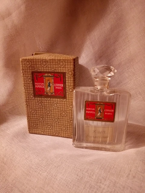 Ancien Flacon De Parfum Soviétique - Vintage URSS, 15ml, Beau Flacon Décoratif