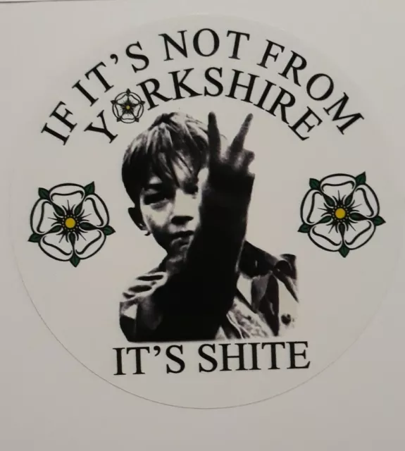 Inside Car Window decal printed on Static Cling If it's not from Yorkshire