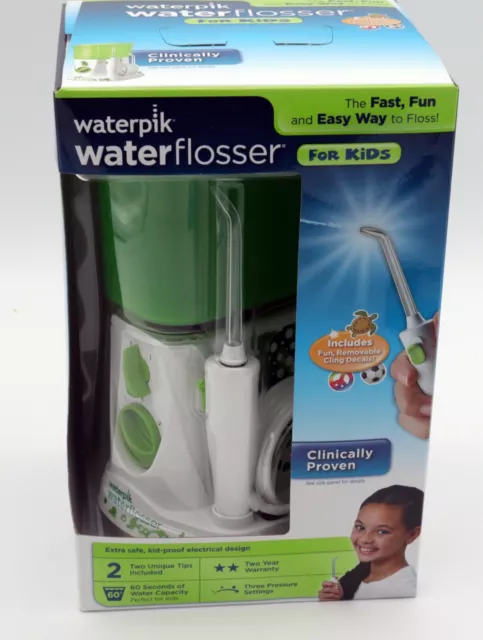 Flosser de agua Waterpik para niños - WP-260 nuevo en caja
