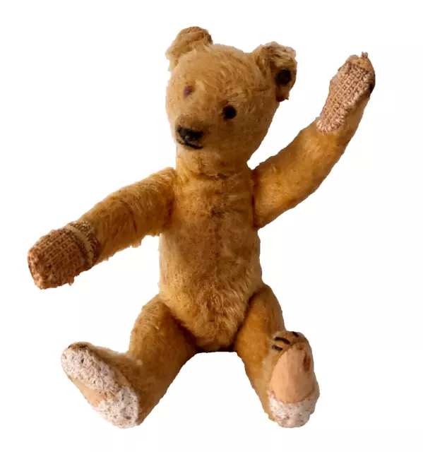 Steiff - Seltener antiker Teddybär 1920-1930er mit Buckel - ca. 21,5cm