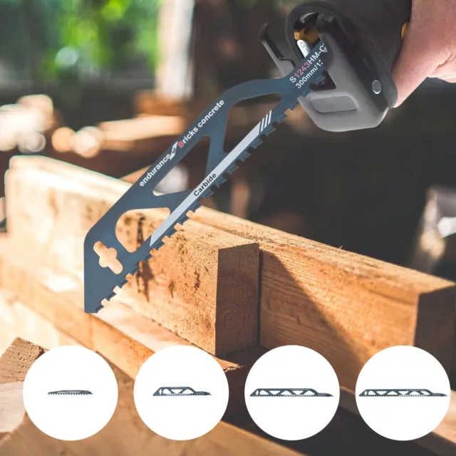 225/300/455/505mm Carbide Reciprocating Saw Blade Saber Saw for Cutting Brick