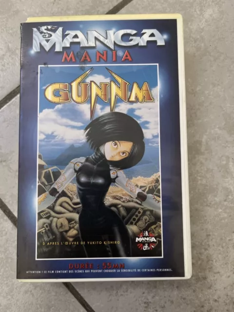 Cassette VHS Manga Mania GUNNM