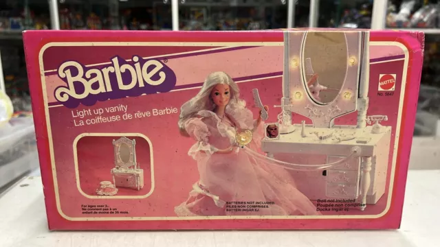 Mattel Serie Barbie Light Up Vanity Specchiera Luminosa new Nuova