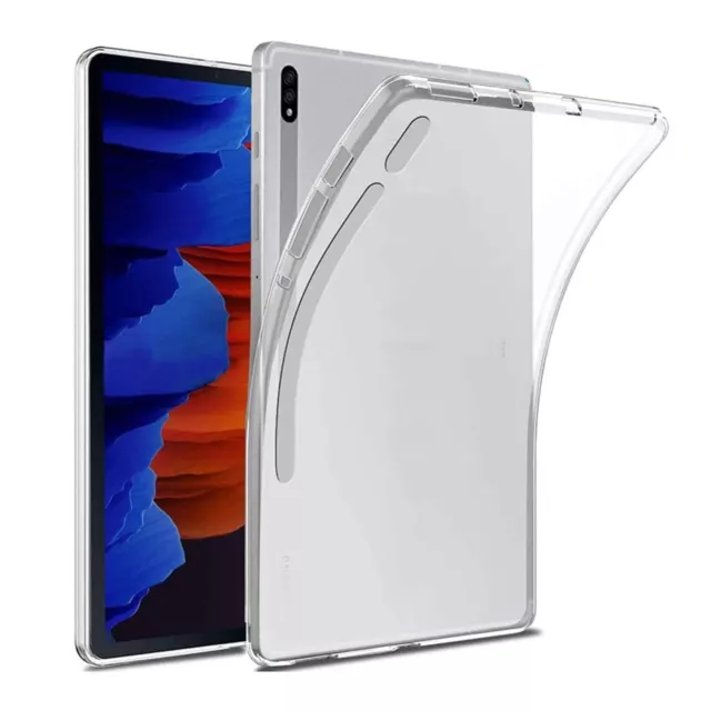 Samsung Galaxy Tab S8 Plus durchsichtige Tablethülle Schutzcase Transparent Neu