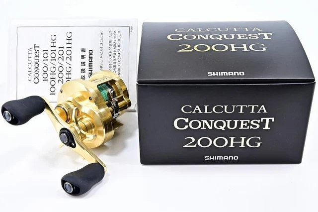 SHIMANO 21 Calcutta Conquest 200HG Baitcast Reel #207