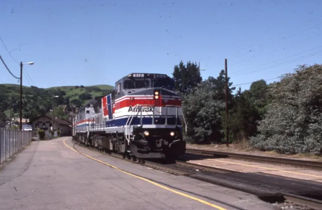 Amtrak train/railroad slides lot (68 slides)