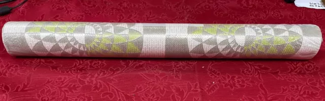 Roll Of Vintage Crown Wallpaper. Abstract Pattern   Rl98 2