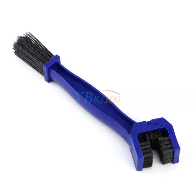 Motorcycle Bike Chain Cleaner Cleaning Brush Cycle Brake Dirt Remover Tool