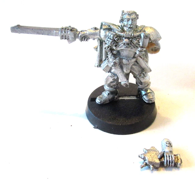 Warhammer 40k Scout Veteran Sergeant Naaman Dark Angels Space Marine Metal Warhammer 40k Scout Veteran Sergeant Naaman Dark Angels Space Marine Metal